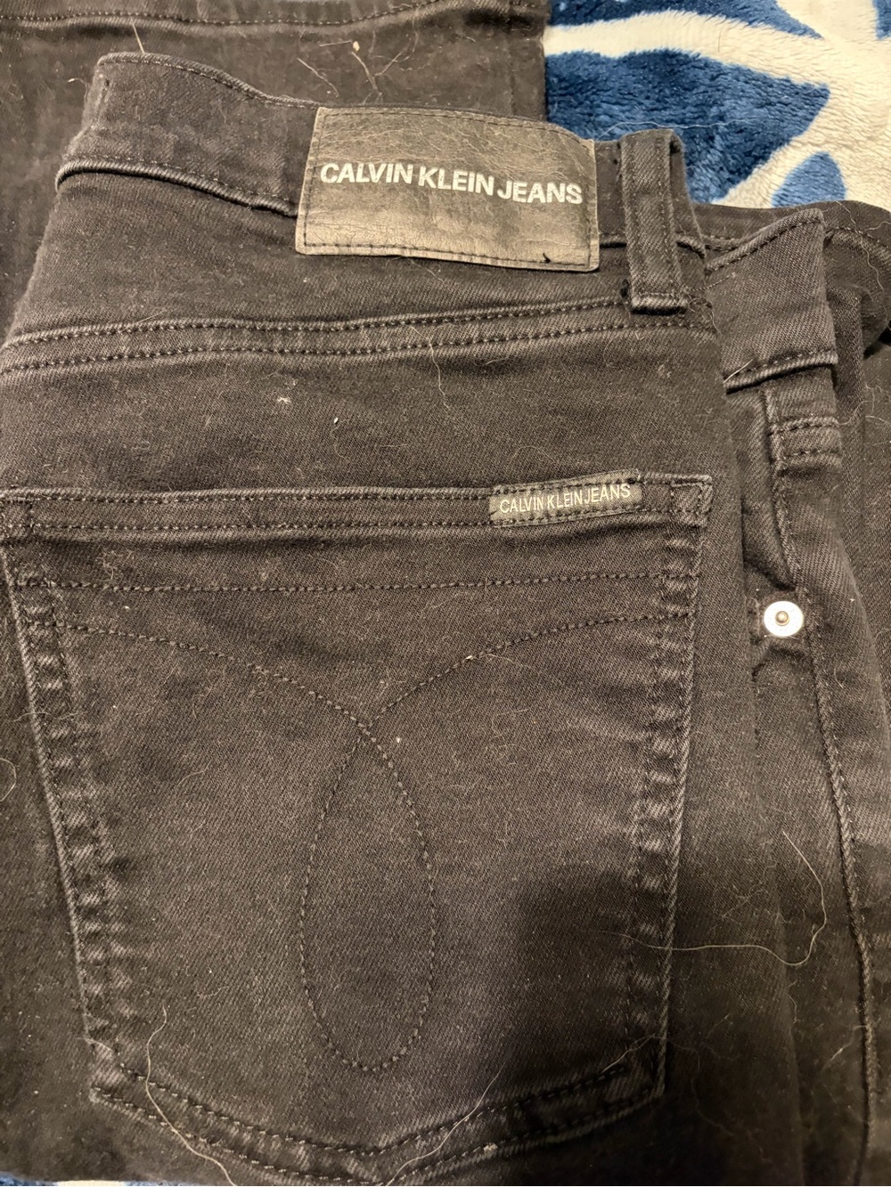 Calvin Klein Jeans Men’s Black Skinny Jeans